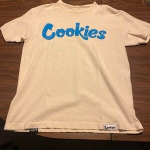 Cookies Cream T-Shirt with Blue Logo